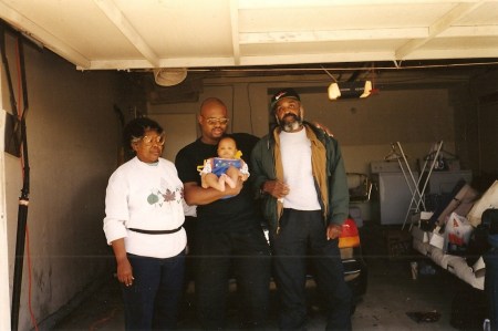 Mom, me, Xavier, and Dad