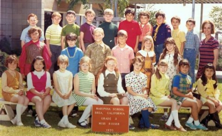 3rd Grade - Mrs. Rissers Class 1970