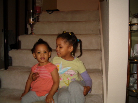 My grandaughter's: Breelyn and Makayla
