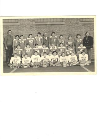 Football Team from Dunn 1971-72