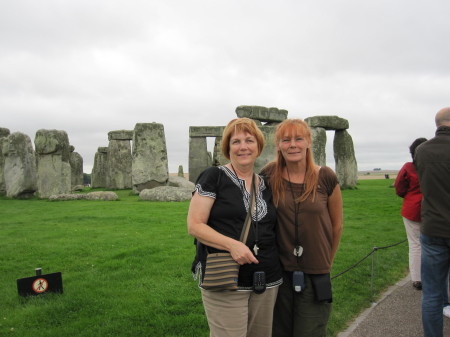 My sister and I at Stonehenge 2009