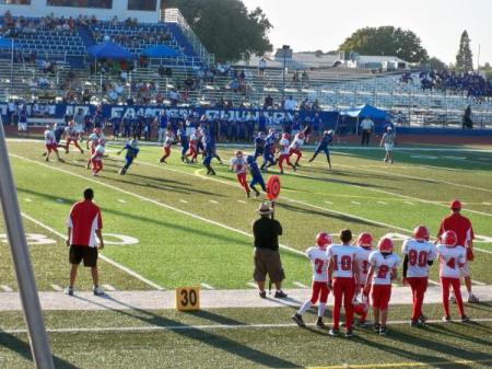 on field