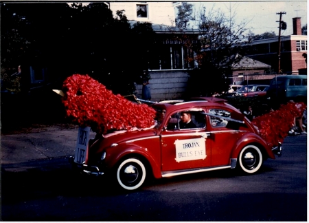 1962 Homecoming Parade "Float"