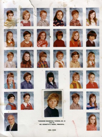 Mrs. Cook's class 1972-1973