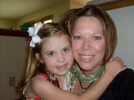 Emma (MyGodchild) and me.