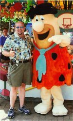 Me and Fred Flintstone