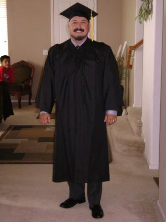 graduation from 7 years of bible college...