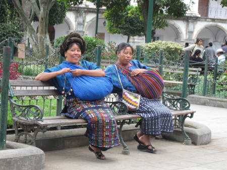 Two beautiful Guatemalan women