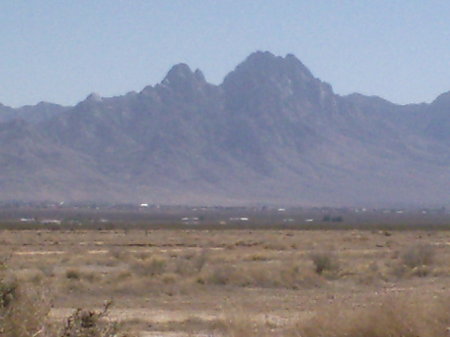 Organ mountains, know when I'm home.