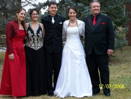 youngest daughters wedding day 12/2008