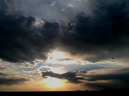 Sunset in SW Kansas