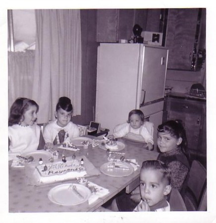 My 1st B-Day party- December 1963.