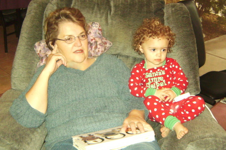 Grandma Dee with Savannah age 3