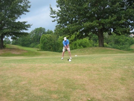 Golfing