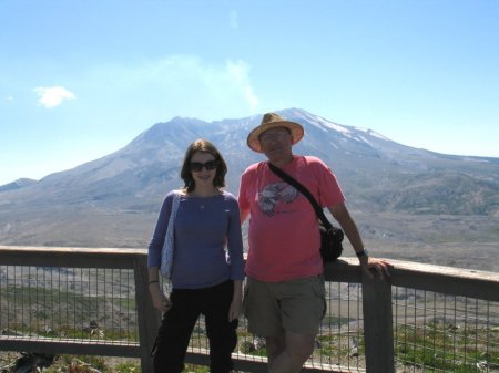 At Mt St Helens - Summer 2006