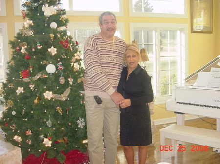 Yours Truly and Husband - Chrismas 2008