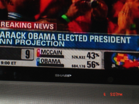 Barak Obama - Election Night