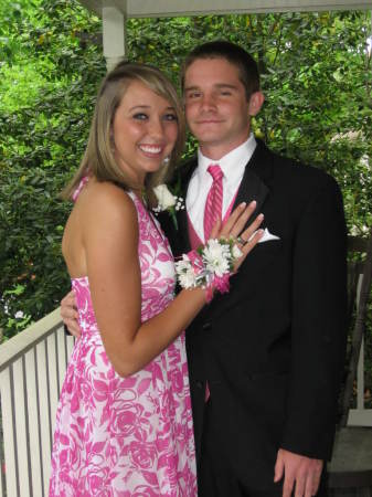 Trevor and Livi Sr. prom- 5-09