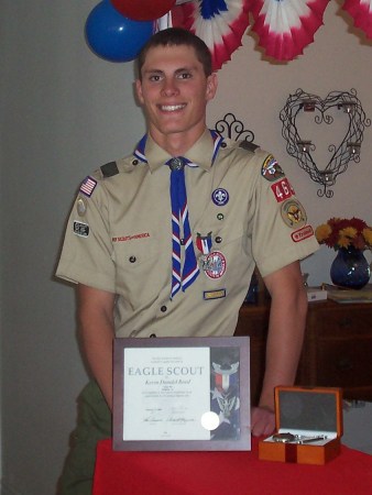 My son Kevin   Eagle Scout Ceremony