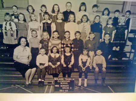 Mrs. Servary, grade 3, 1965-1966 PS 239 Balto,