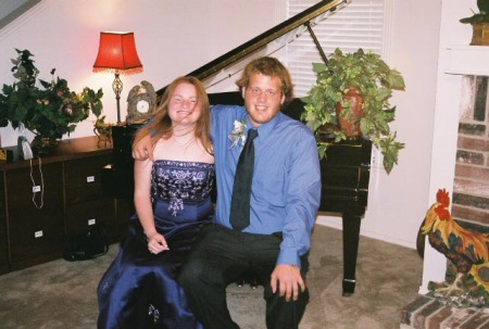 My Son Geoffrey and his date - Homecoming 2003
