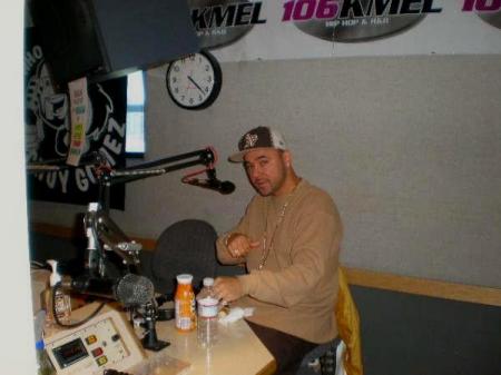 My Son at Radio station KMEL live interview