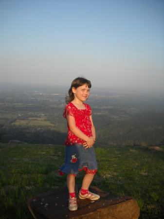 Johanna at Mt. Nebo Arkansas