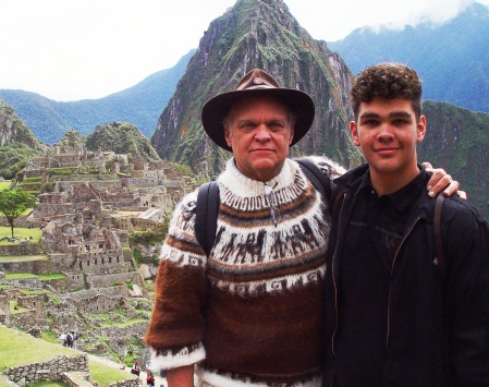 Zach and I at Machu Pichu