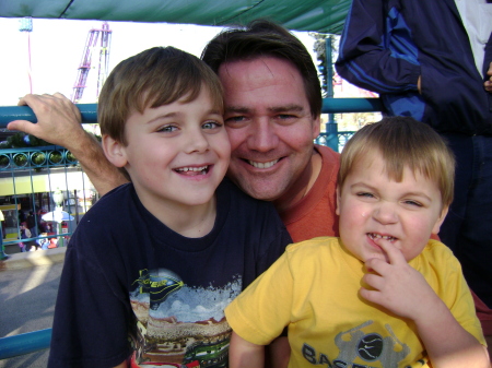 Jeremy, the old guy, Ryan at Knotts (I think)