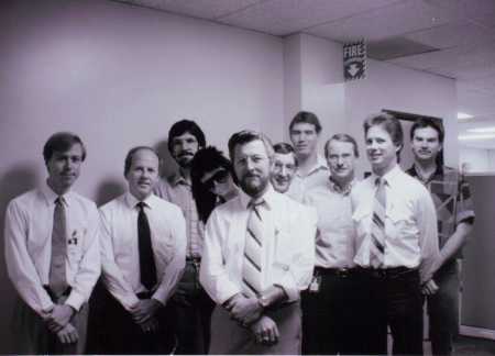 My Engineering group at JBL Nov 1990