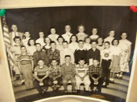 6th grade class - Mr  Mapes   1953/54?