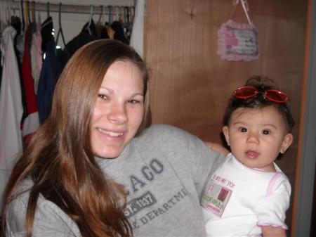 My daughter Jodi and Olivia