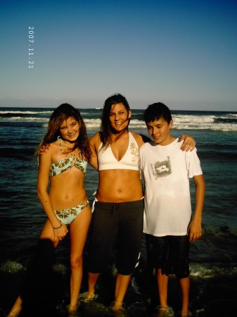 Grand Children at the Beach