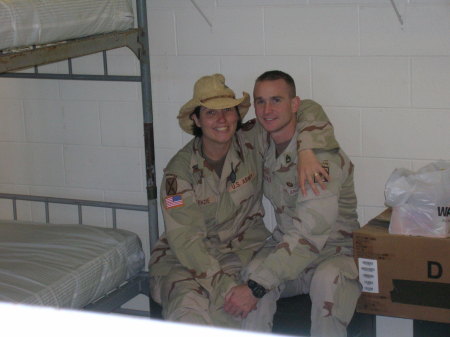 getting ready to leave for Iraq