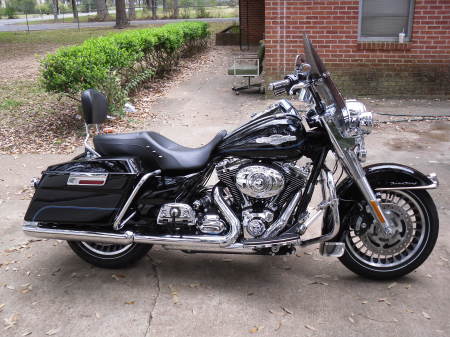 My New 2010 Harley Road king