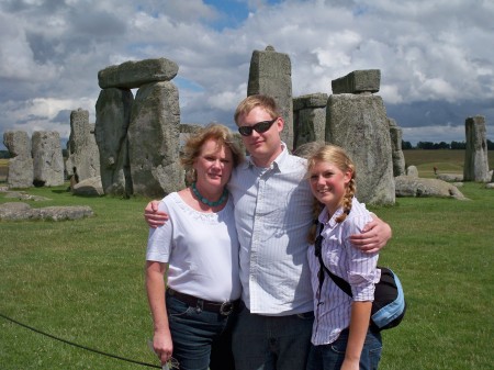 Me, Adam and Jenna at Stonehenge 2009
