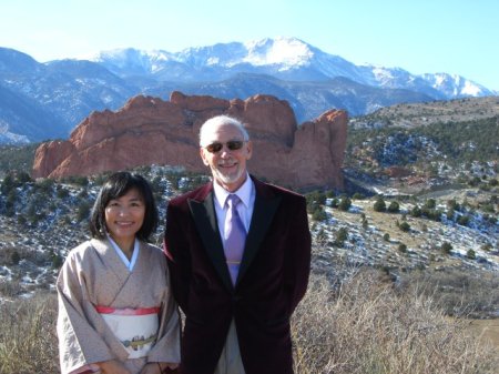 Yumi and Ray at Kissing Camels