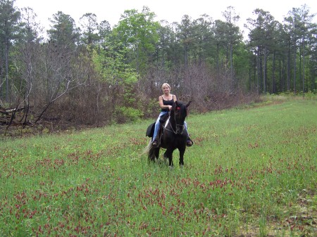 me riding my horse DOC
