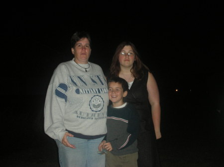 Me, Sam, and Jordan before Homecoming