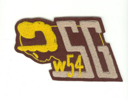 South Gate Winter of '54 Sweater Emblem