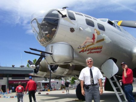 Tour of B17 in Redding, California