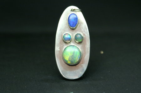 opal fertility pendant