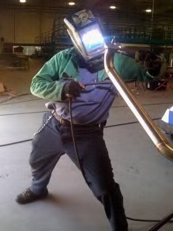 me welding sanitary process tubing