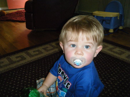 My 5th grandchild Bradley Laws age 2