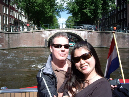 On the canals of amsterdam 2008