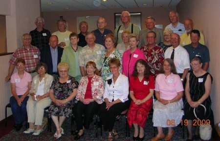 50th Hith School reunion class picture