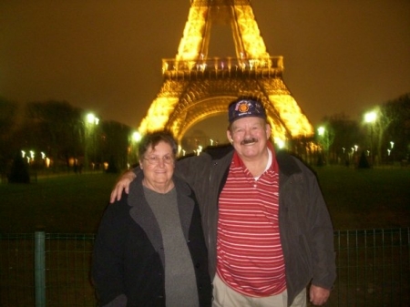 Parents in Paris,France.