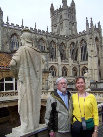 Roger & me at Bath