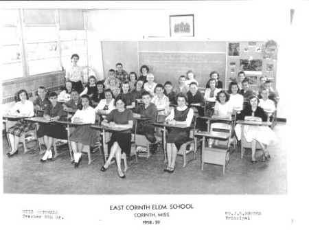East Corinth Elementry School 1958-59