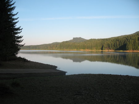 the lake at Casscara